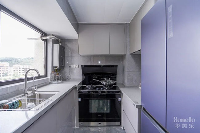 98㎡三居，簡約且巧妙的軟硬裝布局，美觀舒適又省錢